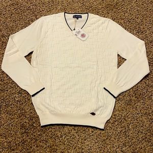 Paul Parker V-Neck Pullover Sweater